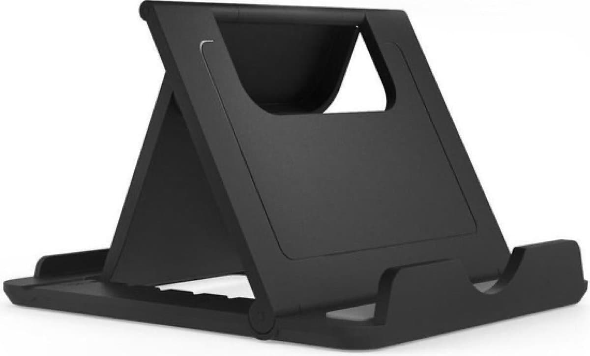 Knaak Verstelbare Telefoonhouder - Universele Smartphone Standaard Bureau Tafel - Zwart — afbeelding 1