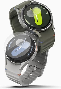 Ringke Slim + Glass | Hoesje + Screen Protector Geschikt voor Samsung Galaxy Watch 7 40MM | Case met 9H Tempered Glass | Transparant — thumbnail 2