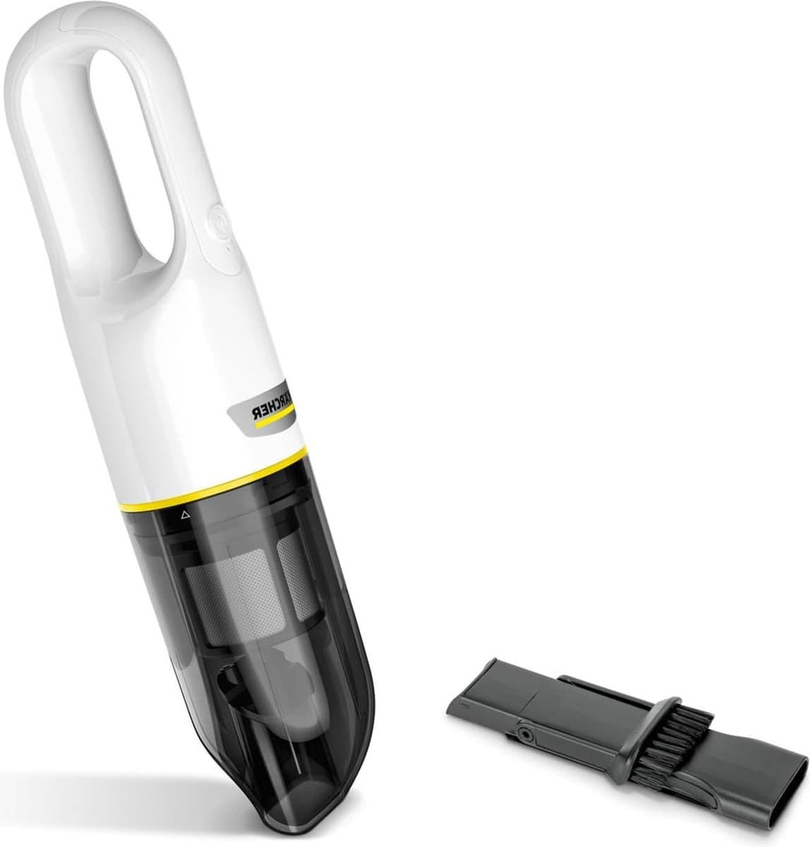Compacte en lichte handstofzuiger - 015 l stofreservoir - 065 kg - 7.2 V oplaadbare accu - USB oplader - 2-in-1 spleetmondstuk — afbeelding 1