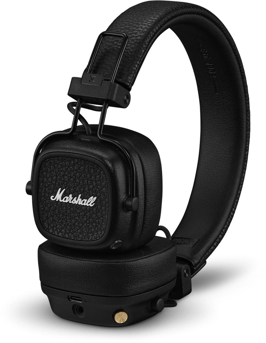 Marshall Major V - On-ear Bluetooth koptelefoon - Zwart — afbeelding 1