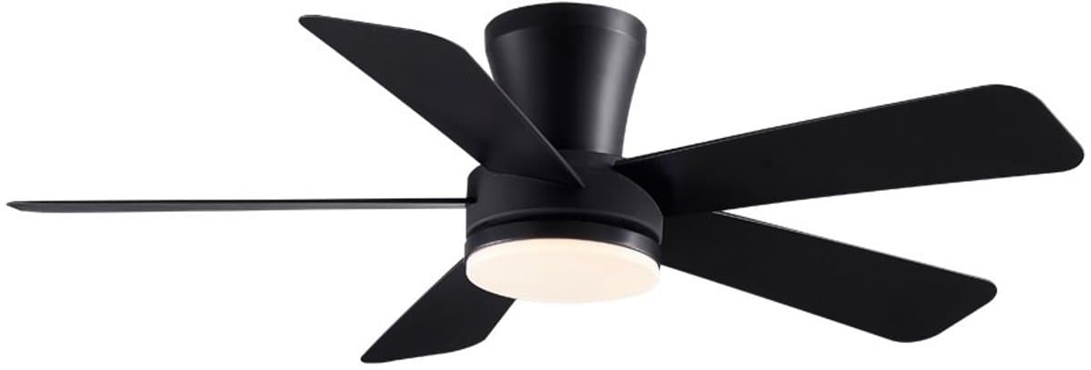 CristalRecord - Plafondventilator Benda 5 blad Ø 101 cm zwart — afbeelding 1