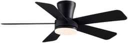CristalRecord - Plafondventilator Benda 5 blad Ø 101 cm zwart — thumbnail 1