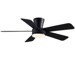 CristalRecord - Plafondventilator Benda 5 blad Ø 101 cm zwart