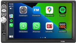 2-Din CarPlay & Android Auto | 7 INCH Touchscreen | Bluetooth & USB | Dubbel DIN Autoradio — thumbnail 2