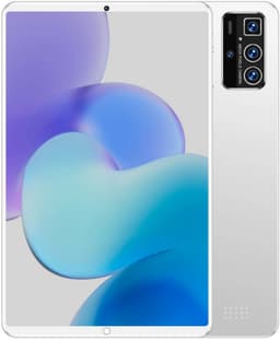 2025 5G Nieuwe 10,36 Inch Tablet Android met 12GB RAM, 256GB ROM, Android 12000mAh Batterij, 16MP + 32MP Camera, 10-Core, Dual Sim Netwerk, Bluetooth - Silver — thumbnail 1
