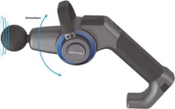 Spiermassagepistool met Zwenkarm en 4 Frequenties - Draagbaar Massageapparaat voor Diepe Spierverlichting — thumbnail 5