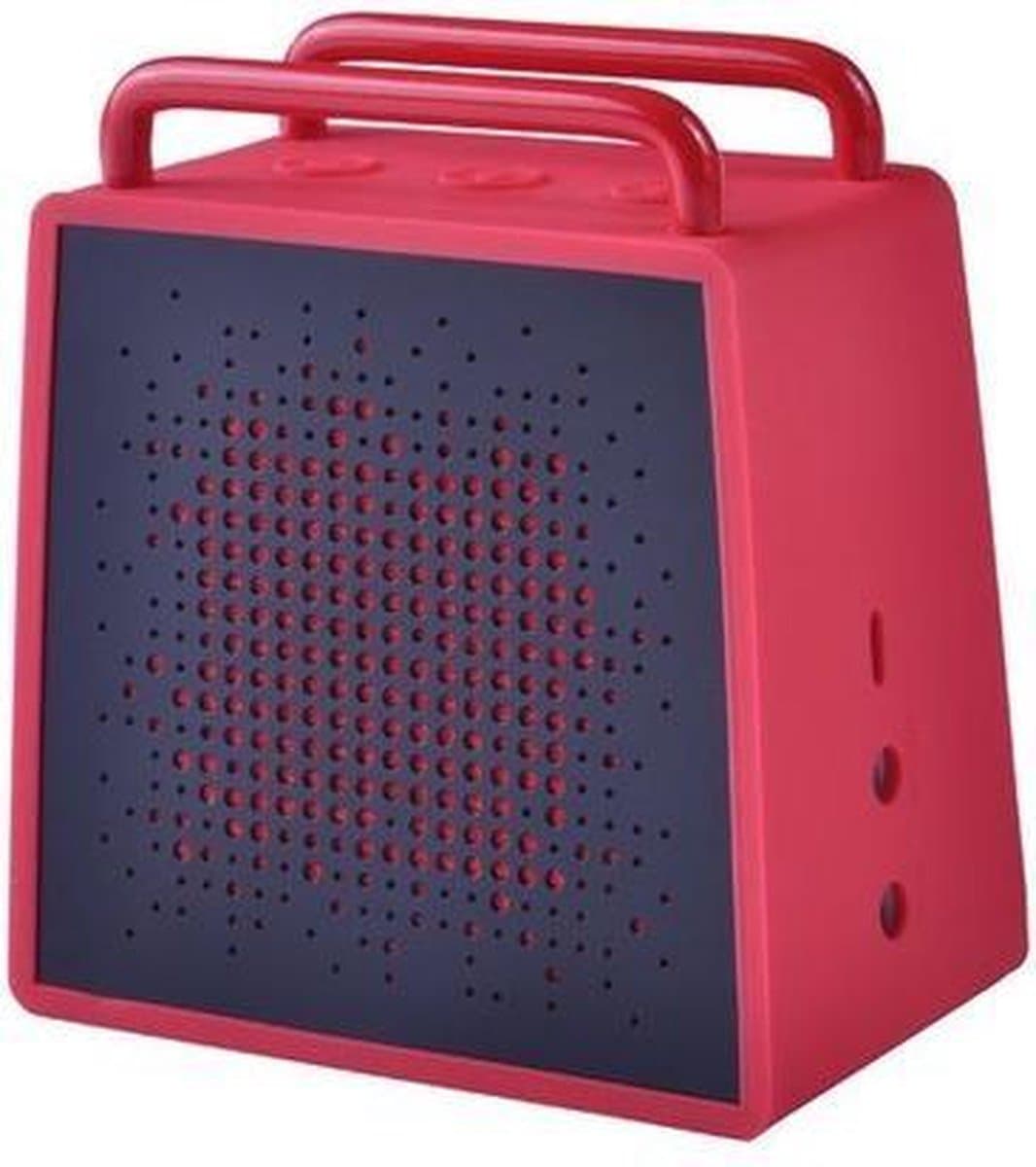 Antec - SPzero - Bluetooth Speaker - Waterbestendig - Rood/Zwart - Speaker Bluetooth — afbeelding 1