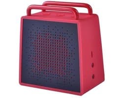 Antec - SPzero - Bluetooth Speaker - Waterbestendig - Rood/Zwart - Speaker Bluetooth