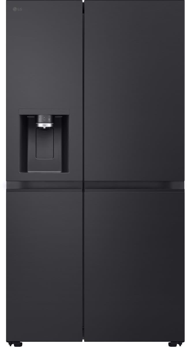 LG GSLE91EVAB Amerikaanse Koelkast - Zwart - Waterreservoir - Energieklasse B - — afbeelding 1