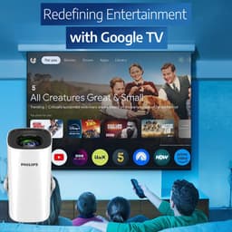 Philips NeoPix 250 smart (NPX250/INT smart) 80 inch Full-HD projector met Google TV — thumbnail 2