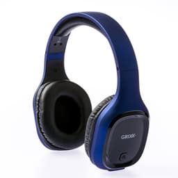 Grixx Bluetooth Koptelefoon On-Ear – Draadloos & Bedraad – Microfoon – 10 uur batterij – Lichtgewicht (150g) – Blauw — thumbnail 12