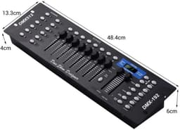 M.A.R.S. Products - DMX Controller - 192 Kanalen - 240 scènes - Party Light - DMX Licht - Feestlicht - DMX - DJ — thumbnail 5