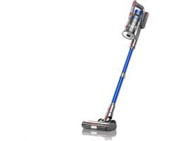Steelstofzuiger Draadloos - Steelstofzuiger - Stofzuiger - Steelstofzuiger Snoerloos - HEPA-Filter - Blauw - Krachtige Zuigkracht - 36000PA - 450W - 1,2L Stofreservoir