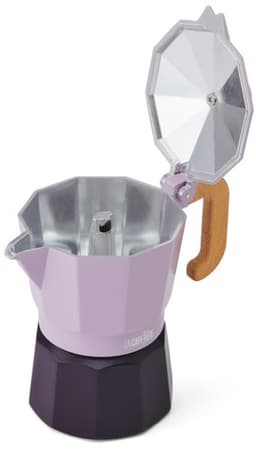 La Cafetière Venice aluminium espressomachine voor 3 kopjes - paars tweekleurig — thumbnail 5