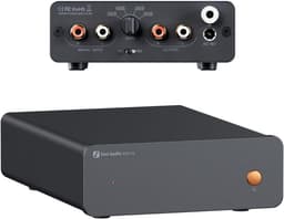 Fosi Audio Box X5 Phono Voorversterker voor Platenspeler - 4-niveau instelbare gain 38/48/56/66 dB met RCA — thumbnail 4