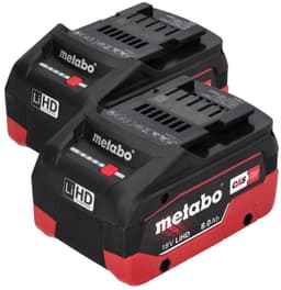 Metabo RM 36-18 LTX BL 36 accugrasmaaier 36 V ( 2x 18 V ) LTX Brushless + 2x accu 8.0 Ah - zonder lader — thumbnail 5