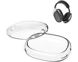 Jumada's - Siliconen Covers - Koptelefoonbeschermers - Transparant - Geschikt voor Airpods Max