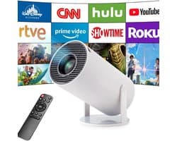 Mini beamer - Projector - Beamerscherm - Projectiescherm - Outdoor & Indoor Projector -