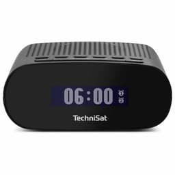 TechniSat TECHNIRADIO 50 - Compacte wekkerradio (DAB+, FM-wekker met groot LCD-display, dubbel alarm, hoofdtelefoonaansluiting, 1 watt, USB-voeding) zwart — thumbnail 4