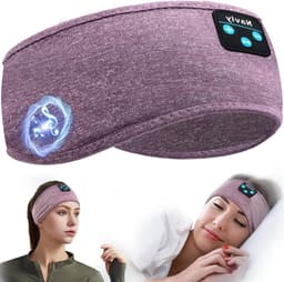 Bluetooth hoofdband hoofdtelefoon - ultralange speeltijd - slaaphoofdtelefoon met ingebouwde HD HiFi-luidsprekers - perfect voor slaaptraining yoga - zwart — thumbnail 1