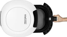 Zeegma KNAPPER GRAND Airfryer XXL - Heteluchtfriteuse 1800 W met 9 Kookprogramma’s, 6L Mand, 7,7L Kom, Temperatuurbereik van 60-200°C, Vaatwasmachinebestendig, Snelle Opwarming en Vetvrije Bereiding van Maaltijden voor het Hele Gezin — thumbnail 16