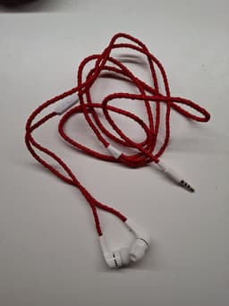 merkloos Oordoppen met draad en microfoon - voor Muziek - Wit - 3.5mm — thumbnail 1