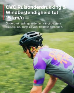 Lexium Bone Conduction Headphone - Sporthoofdtelefoon - Koptelefoon voor Sport - Open Ear Koptelefoon - Sport Koptelefoon — thumbnail 2