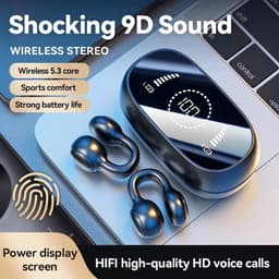 Lexium Bone Conduction Headphone - Sporthoofdtelefoon - Koptelefoon voor Sport - Open Ear Koptelefoon - Sport Koptelefoon — thumbnail 3