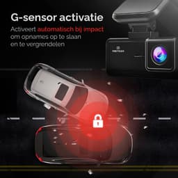 RedTiger F8 Pro Dashcam voor auto - Ultra 4K - Voor Camera - WiFi en GPS - 3,18 Inch met App - Dashcams - 2024 model - Sony Sensor - Nachtzicht - Parkeerbewaking - G Sensor - Loop opname - — thumbnail 3