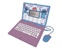 Stitch bilingual talking educational laptop – 124 activities in English and Spanish