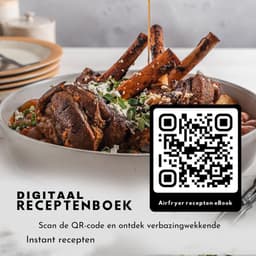 Instant Vortex Plus 7,6L Digitale Heteluchtfriteuse met ClearCook & Dubbele Mand 8 in 1 Slimme Programma's 1700W Zwart XL Capaciteit — thumbnail 5