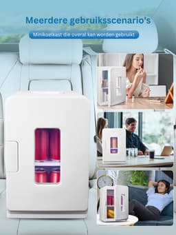 White-Label® Koelkast Tafelmodel Zonder Vriesvak - Wit — thumbnail 3
