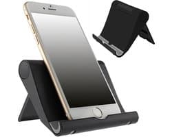 Opvouwbare Laptop & Smartphone Standaard I Laptop Stand I Opvouwbare Laptop Standaard I Kunststof I Inklapbare Standaard I Voor 6-10 Inch I Wit