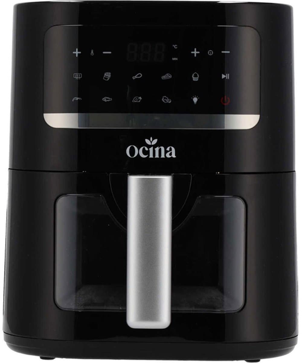 Ocina Airfryer - Heteluchtfriteuse - 1600W - 4,5L - Zwart — afbeelding 1