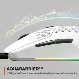 SteelSeries Aerox 3 Gaming Muis 2022 Edition - Wit — thumbnail 5