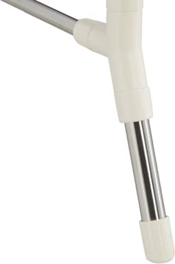 wasmachine rek - ombouw - verstelbaar - 64,5 - 100 cm breed - toiletrek - metaal — thumbnail 2