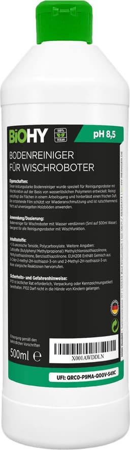Geconcentreerde Vloerreiniger voor Dweilrobots met Doseerknop (0,5L) — thumbnail 3