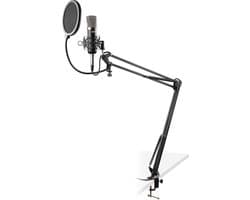 Studio microfoon - Vonyx CMS400 - Met verstelbare arm, shockmount en popfilter