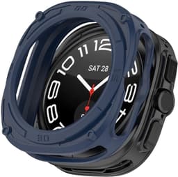 Hoesje Geschikt voor de Samsung Galaxy Watch Ultra 47 MM - TPU Bumper Case - Blauw — thumbnail 1