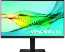 Samsung ViewFinity LS24D600UAUXEN - QHD - IPS paneel - USB-C - 90w - RJ45 - 100 Hz - in hoogte verstelbaar - 24 inch — thumbnail 1