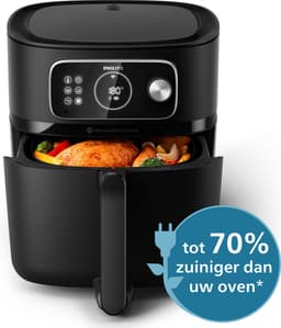 Philips 7000 Series Airfryer - Combi XXL Connected - HD9876/90 - Rapid CombiAir - 8.3L - Tot 6 Personen — thumbnail 11