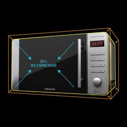 Cecotec ProClean 5110 - Magnetron met Grill — thumbnail 2