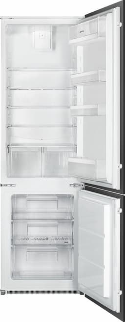 Smeg C41721E koel-vriescombinatie Ingebouwd 269 l Wit — thumbnail 1