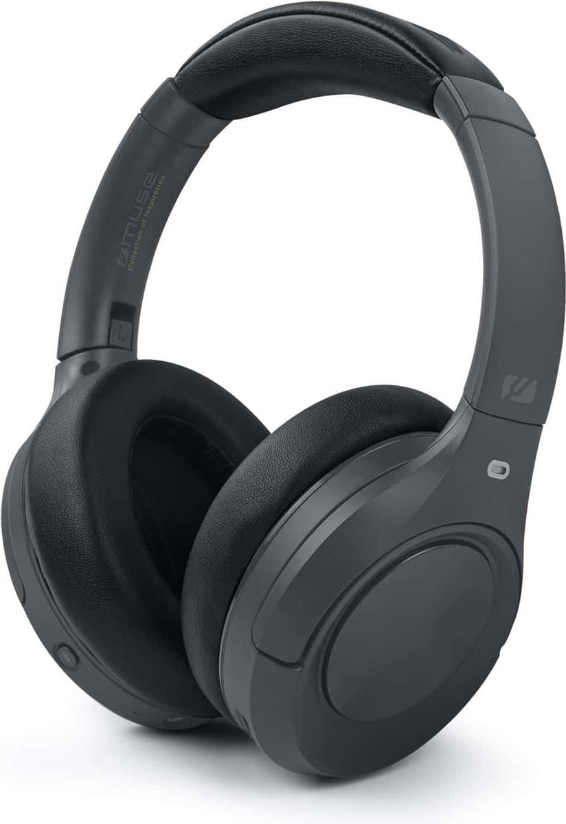 Hoofdtelefoon met microfoon Muse M295ANC Zwart Grijs — afbeelding 1