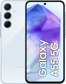 Samsung Galaxy A55 5G - 128GB - Awesome Iceblue — thumbnail 2