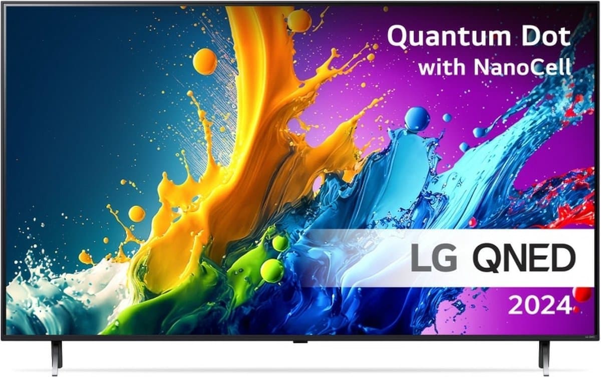 LG 43QNED80T6A - 43 inch - 4K QNED - 2024 — afbeelding 1