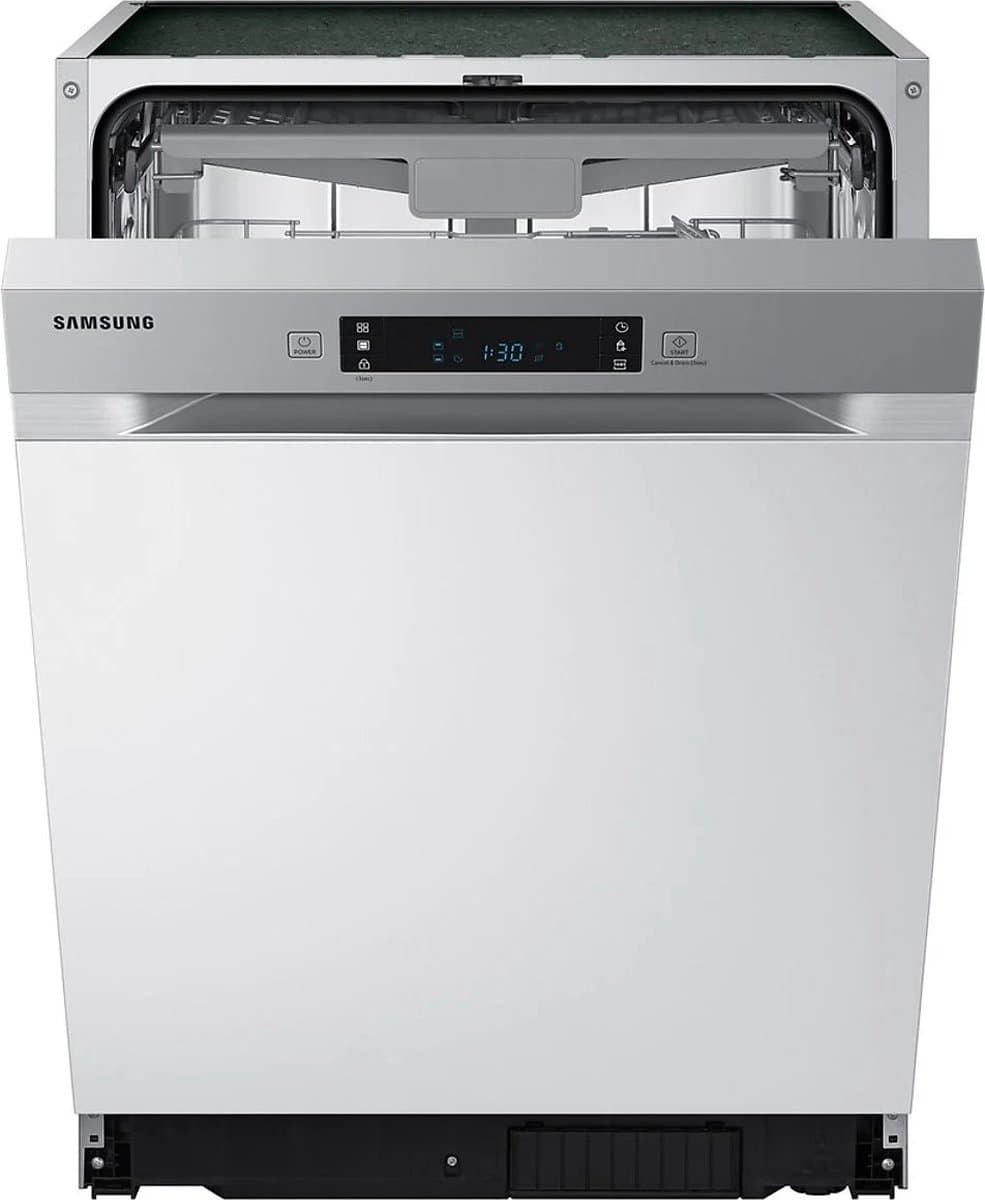Samsung DW60CG550FSRET, Vrijstaand, Volledige grootte (60 cm), Roestvrijstaal, Roestvrijstaal, Knoppen, LED — afbeelding 1