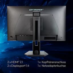 ERAZER Spectator X40 (MD 21727) 68,6 cm (27 inch) QHD HDR10 Gaming Monitor (180Hz, 1440p, Adaptive Sync, 16:9, 1ms, HDMI, Display Port) — thumbnail 2