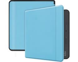 Lunso Geschikt voor Kobo Forma hoes (8 inch) - sleepcover - Lichtblauw