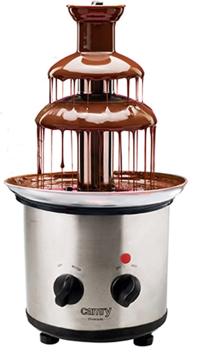 Camry Chocoladefontein - 3 levels - RVS — afbeelding 1